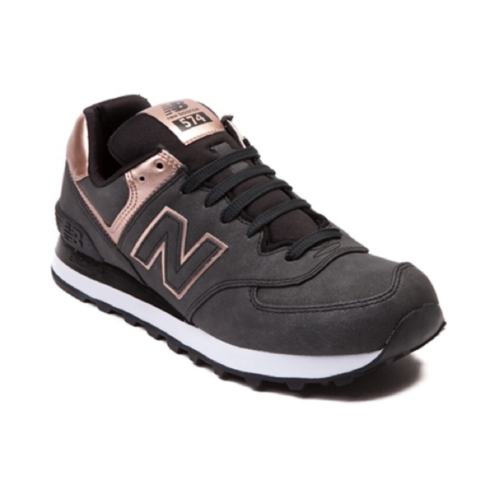 Lightly worn Rose Gold and Black new balance